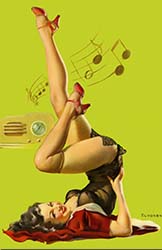 Vintage Poster - Pinup