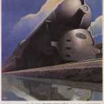 20th Century Limited 1938 Poster