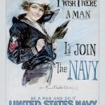 Gee!! I wish I were a man, I'd join the Navy