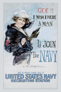 Gee!! I wish I were a man, I'd join the Navy