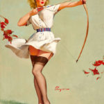 Gil Elvgren - Aim High