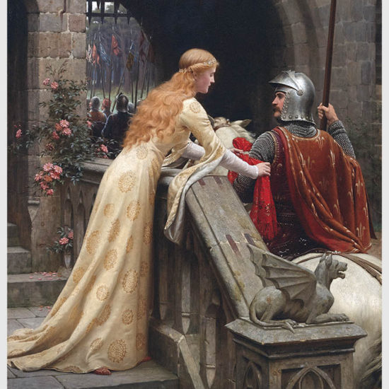 The Accolade by Edmund Leighton – Baker Street Gallery