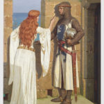 The Shadow by Edmund Leighton